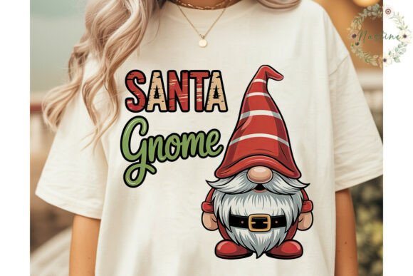 Download Santa Gnome Holiday Sublimation Design - Gnome holiday Collection