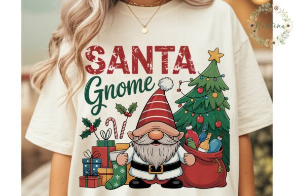 Download Santa Gnome Holiday Sublimation Design - Gnome holiday Collection