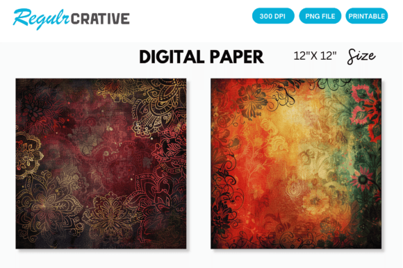 Download Bohemian Digital Paper - Bohemian digital paper Collection